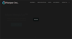 Desktop Screenshot of harperinc.com